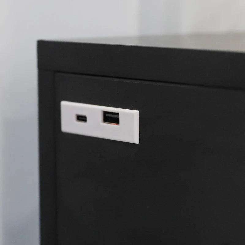Black Vanity with Bluetooth Mirror (39x32)