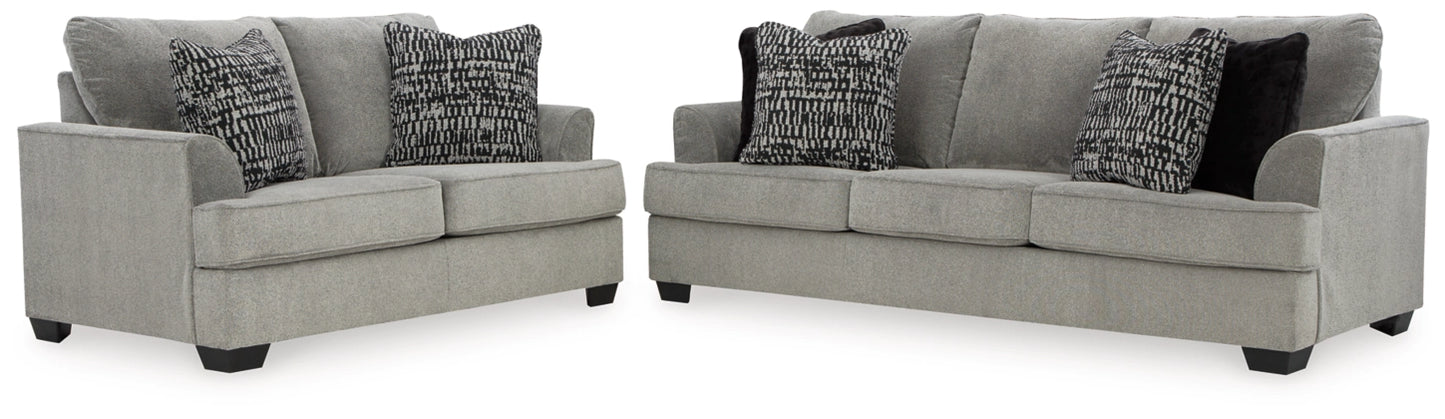 Sofa and Loveseat