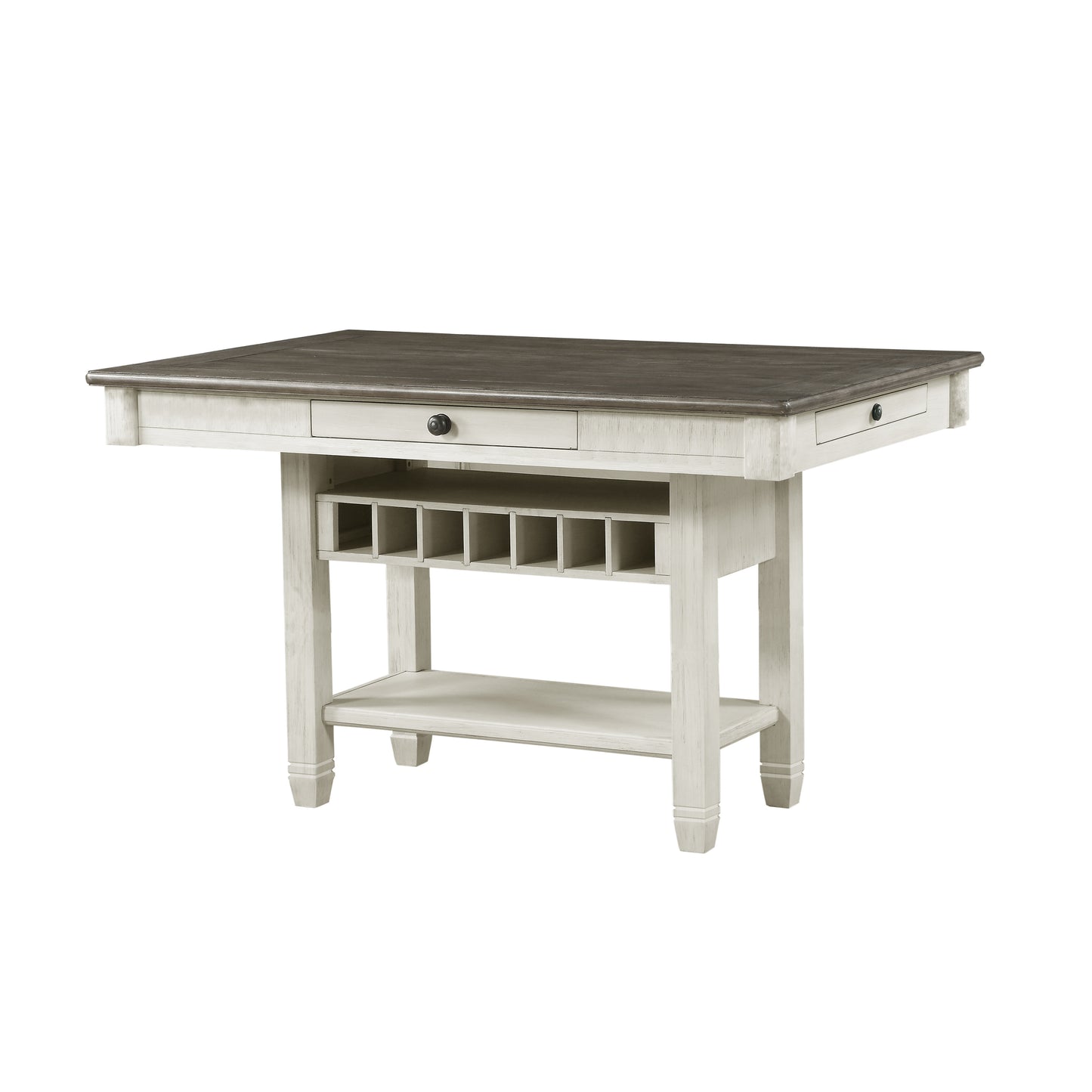 7PC Dining Set White