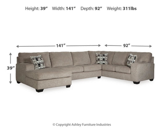 Sectional with Left Chaise