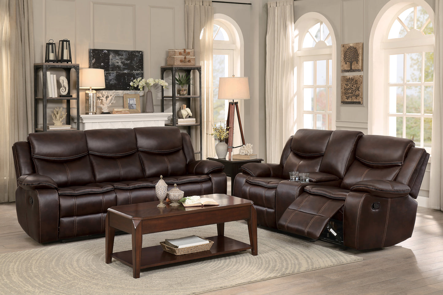 2Pc Reclining Sofas