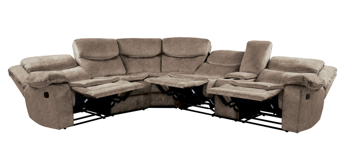 Sectional with Right Console