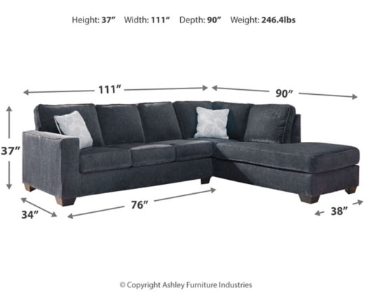 Sectional Right Chaise