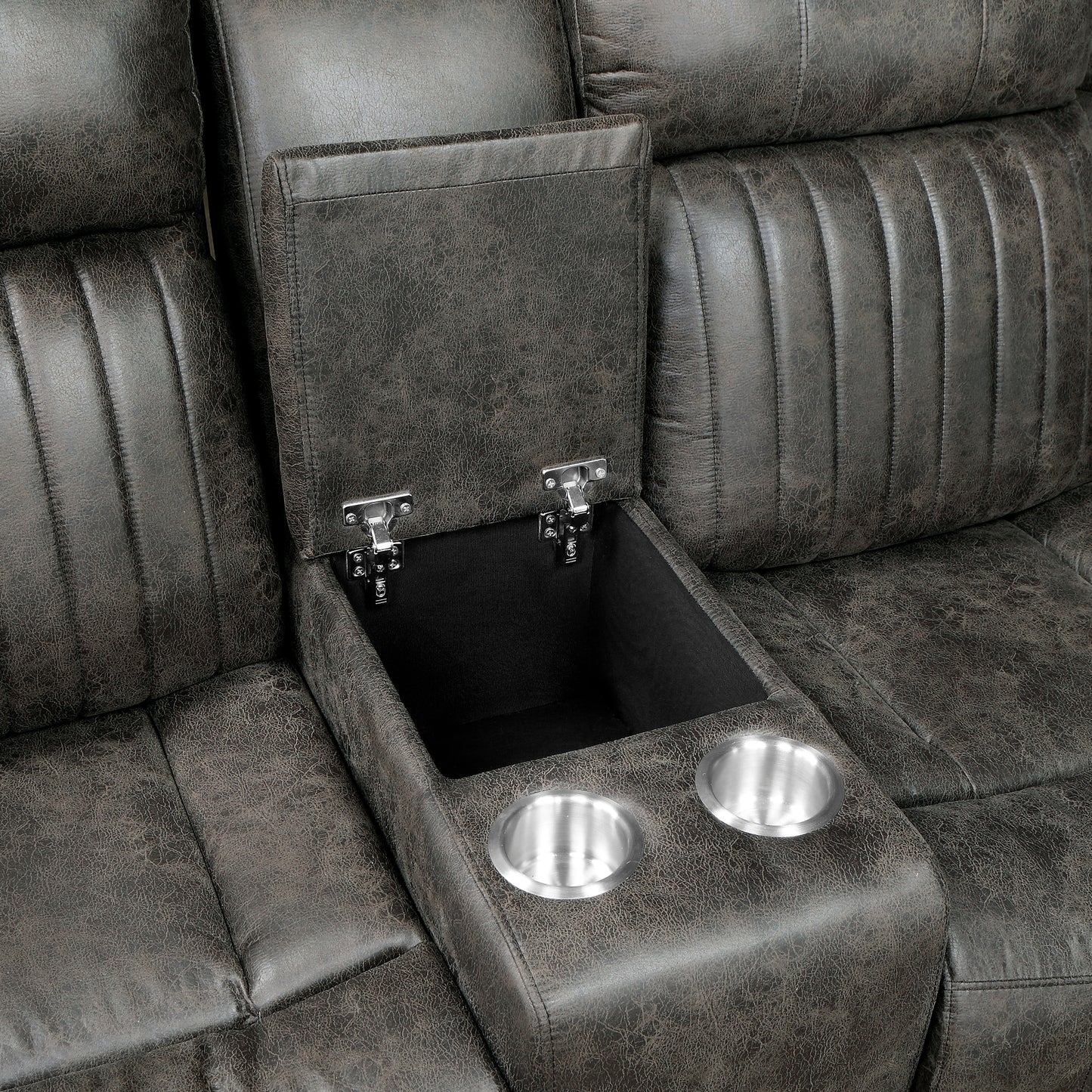 Reclining Sectional with Left Console