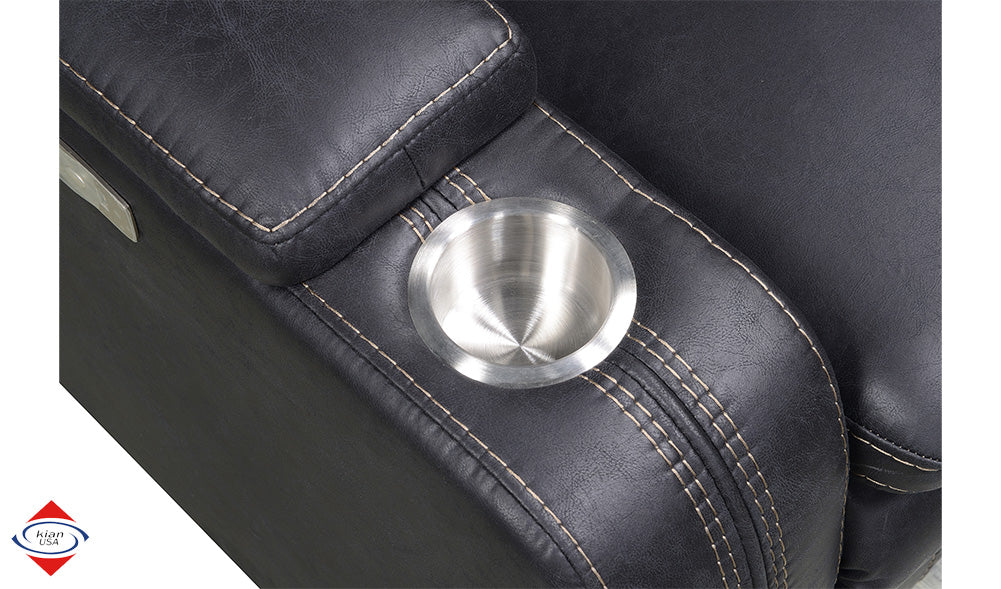 Sofa and Loveseat Recliners with USB Ports