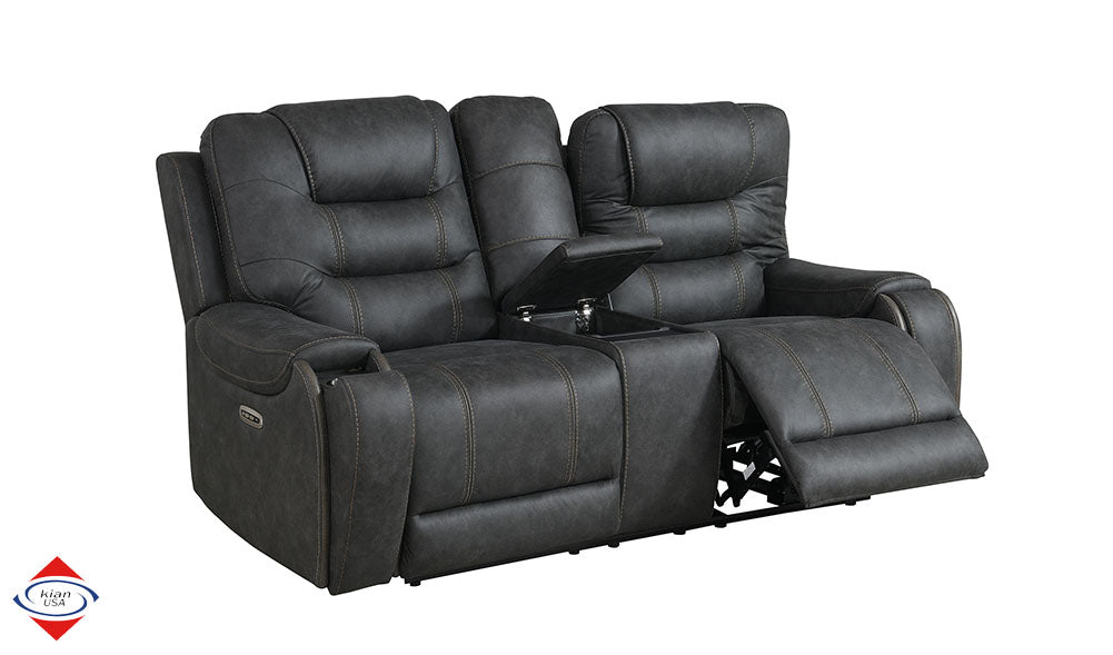Sofa and Loveseat Power Recliner with USB Ports 2pc