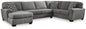 Sectional with Left Chaise