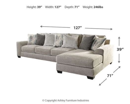 Sectional with Right Chaise