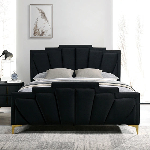 FLORIZEL E.King Bed, Black