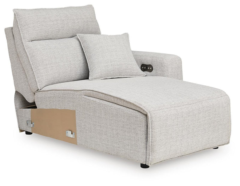 Modmax II Power Reclining Sectional with Chaise and Audio Consoles