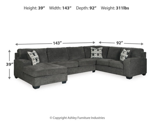 Sectional with Left Chaise