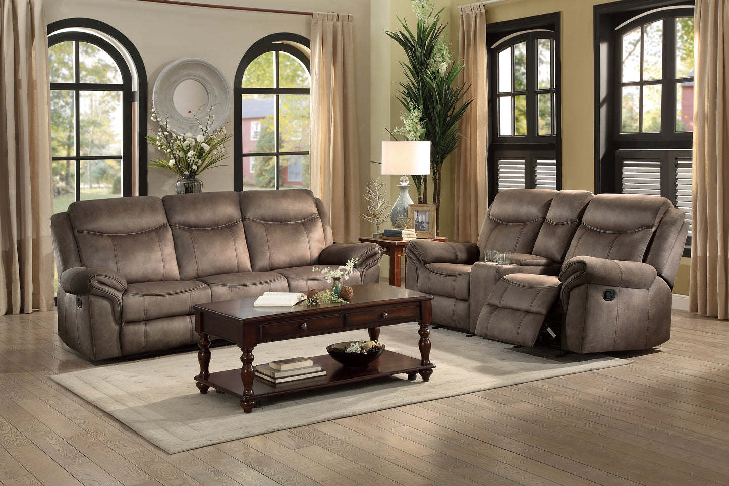2Pc Reclining Sofas