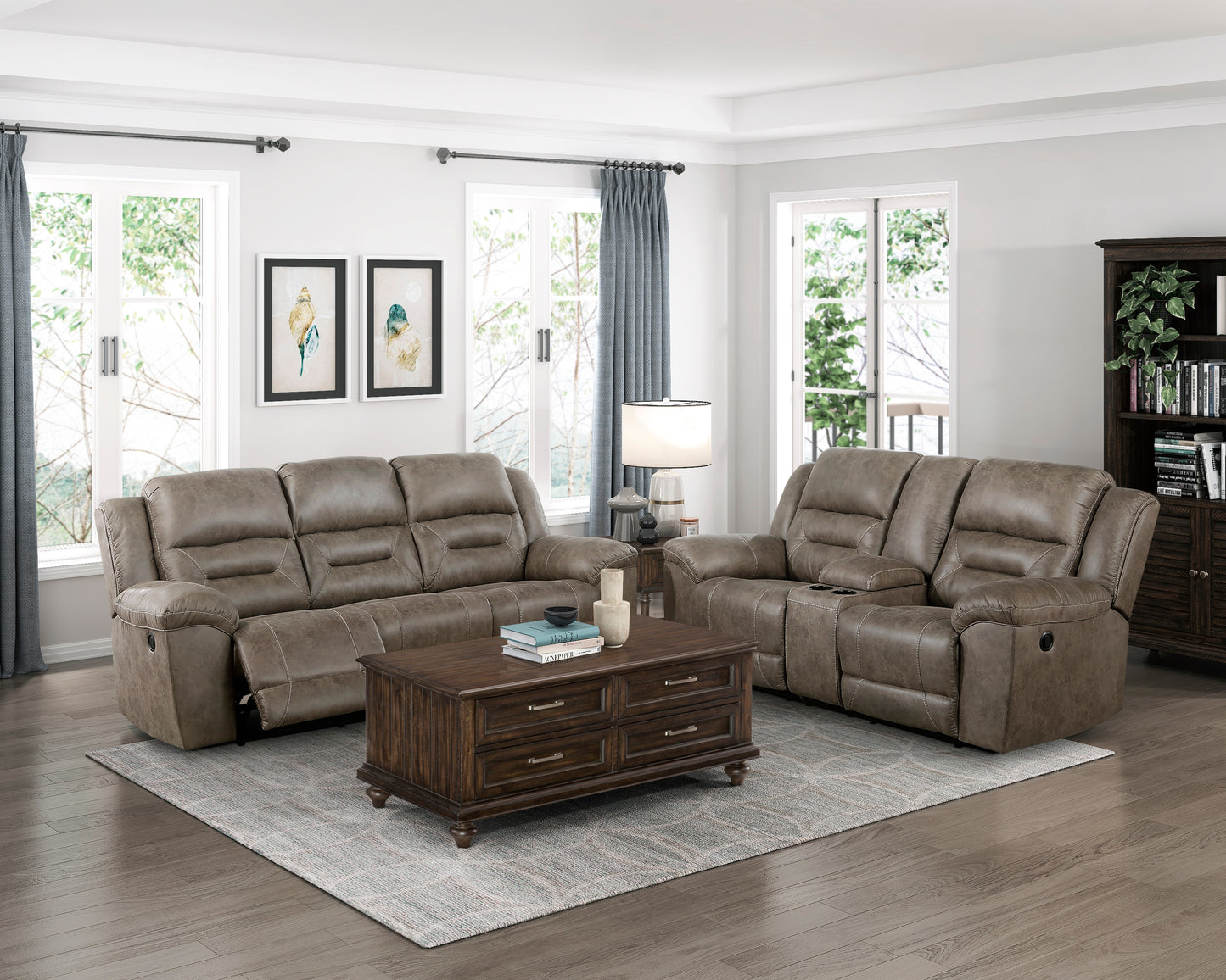 2Pc Reclining Sofas