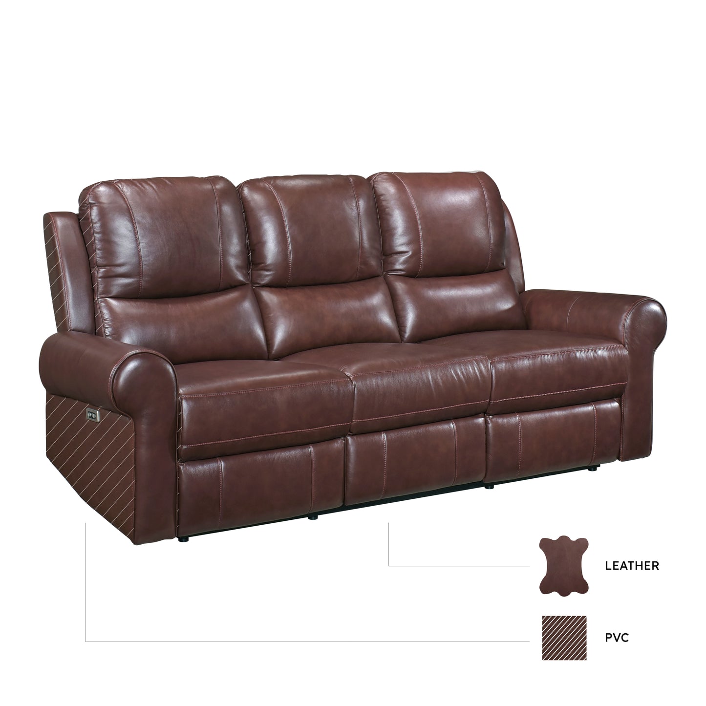 2Pc Reclining Sofas