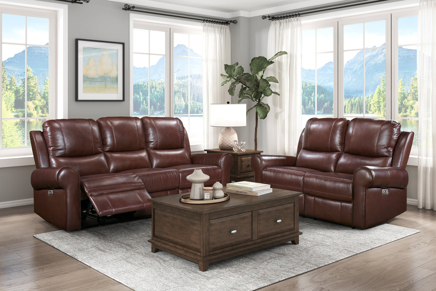 2Pc Reclining Sofas