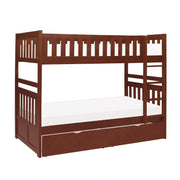 Rowe-(4) Twin/Twin Bunk Bed with Storage Boxes image