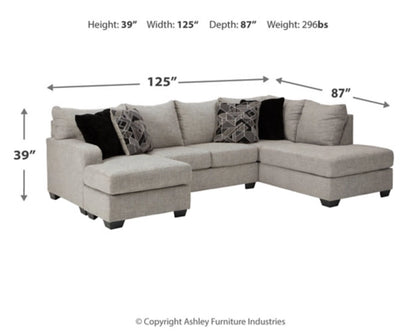 Sectional with Right Chaise