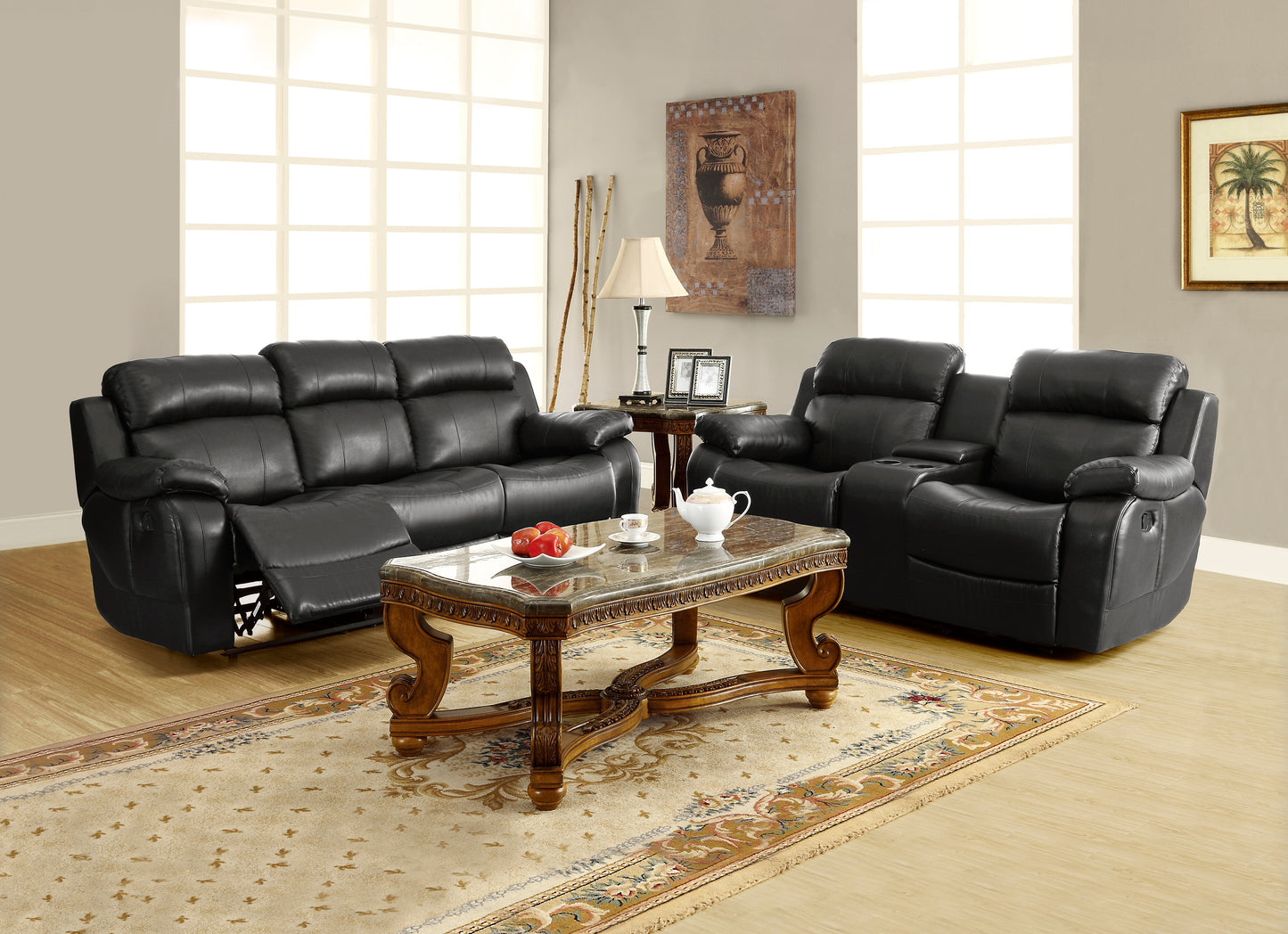2Pc Reclining Sofas