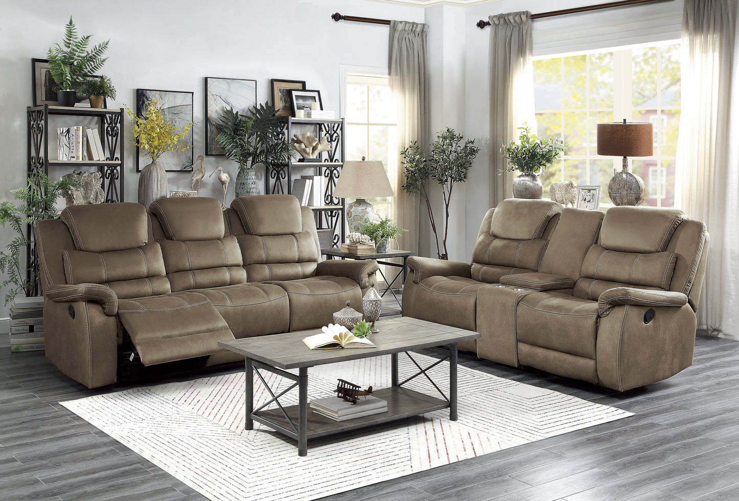 2Pc Reclining Sofas