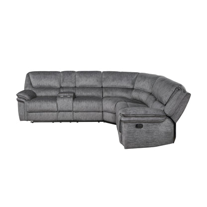 Reclining Sectional with Left Console