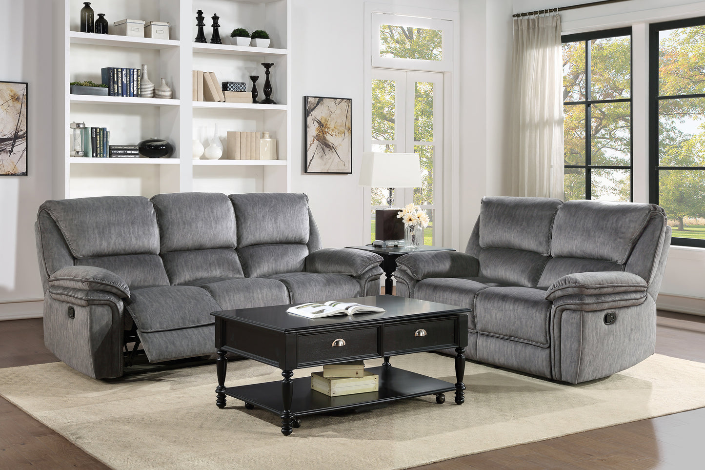 2Pc Reclining Sofas