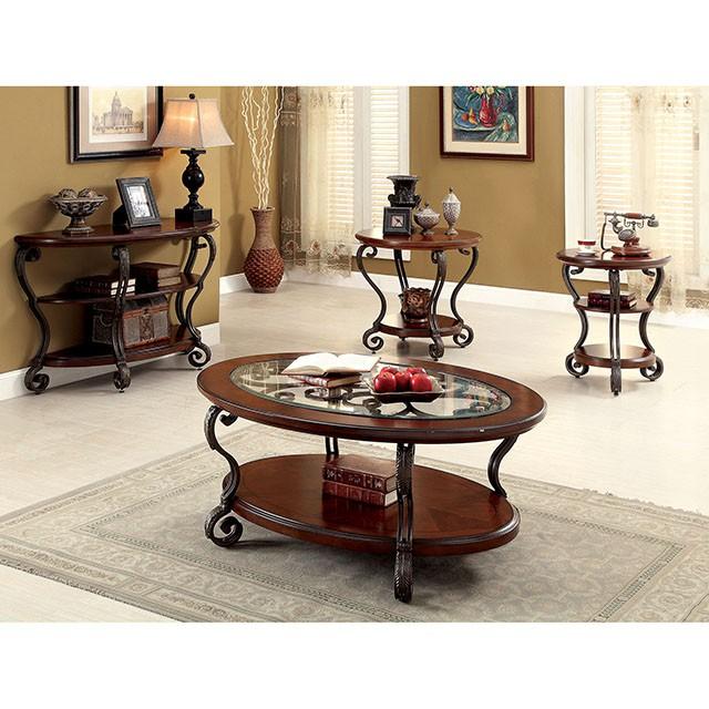 MAY Brown Cherry End Table