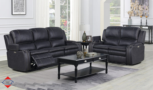 Sofa and Loveseat Recliners with USB Ports