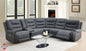 Power Sectional with USB Ports Grey