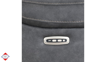 Power Sectional with USB Ports Grey