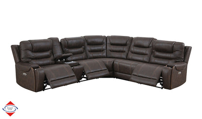Power Sectional with USB Ports