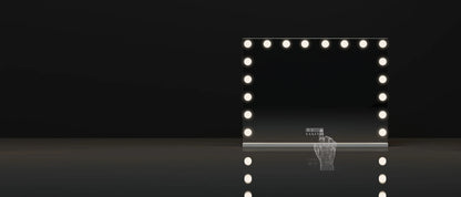 Mary Hollywood Vanity Mirror Pro with Bluetooth XXXL - 18 Dimmable LED Bulbs